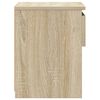 vidaXL Bedside Cabinet Sonoma Oak 40x30x39 cm Engineered Wood
