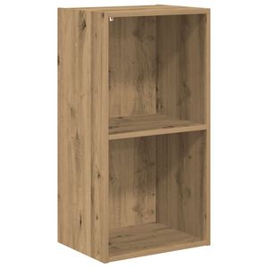vidaXL Bookcase Artisian Oak 40x30x77 cm Engineered Wood