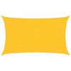 vidaXL Sunshade Sail 160 g/m² Rectangular Yellow 5x8 m HDPE