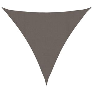 vidaXL Sunshade Sail 160 g/m&sup2; Anthracite 4.5x4.5x4.5 m HDPE