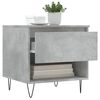 vidaXL Coffee Tables 2 pcs Concrete Grey 50x46x50 cm Engineered Wood