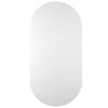 vidaXL Mirror | Transparent | Glass | Medium | Minimalist | Mirror | Oblong