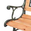 vidaXL Garden Bench 122 cm Wood
