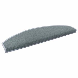 vidaXL Self-adhesive Stair Mats 15 pcs 80 x 24.5 x 3.5 cm Sea Blue
