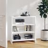 vidaXL Sideboard White 70x40.5x75 cm Engineered Wood