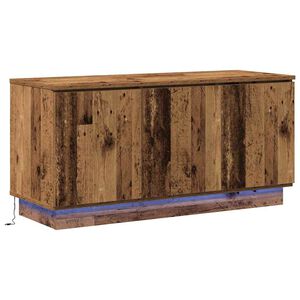 vidaXL TV Cabinet Old Wood 100 x 38 x 49 cm Engineered Wood