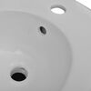vidaXL Wall Hung Bidet White Ceramic