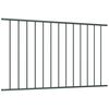 vidaXL Fence Panel Woerden Powder-coated Steel 1.7x1 m Anthracite
