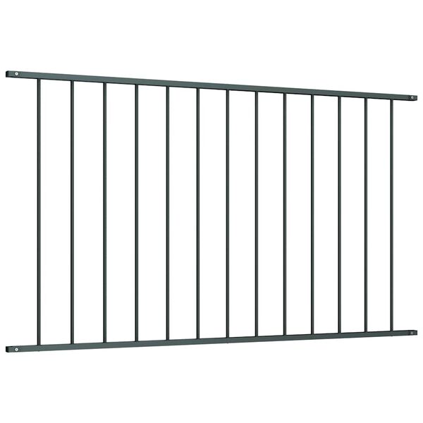 vidaXL Fence Panel Woerden Powder-coated Steel 1.7x1 m Anthracite