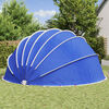 vidaXL Pool Dome Folding Manual Green 592 x 590 x 275 cm