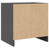 vidaXL Bedside Cabinets 2 pcs Grey 40x30.5x40 cm Solid Pinewood