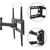 vidaXL Full-motion Corner TV Wall Mount Bracket 23-65