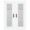vidaXL Wall Mounted Cabinet White 69.5x34x90 cm