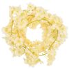 vidaXL Flower Garlands 6 pcs Champagne 180 cm