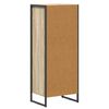 vidaXL Bathroom Cabinet Sonoma 40 x 30 x 100 cm Engineered Wood