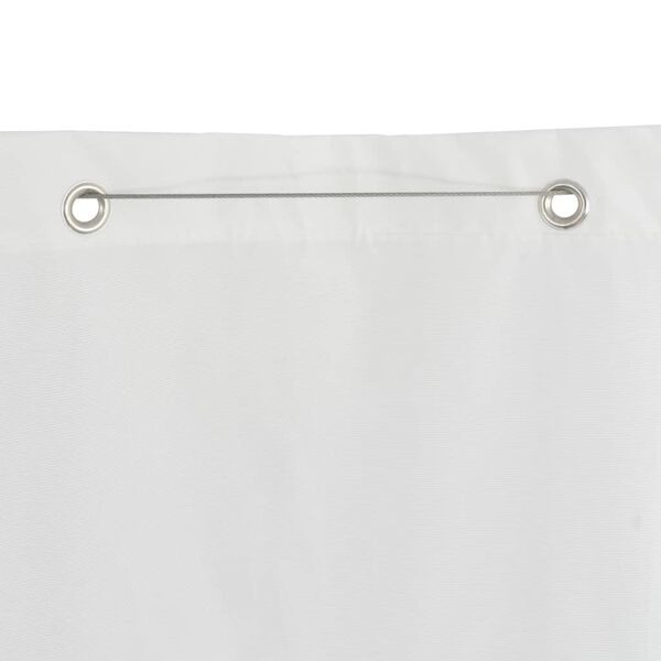 vidaXL Vertical Awning Oxford Fabric 140x240 cm White