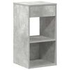 vidaXL Bedside Cabinets with Drawer 2 pcs Concrete Grey 35x34x66.5 cm