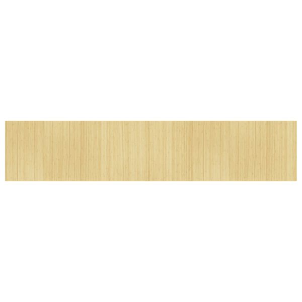 vidaXL Room Divider Light Natural Width 800 cm Height 165 cm Bamboo