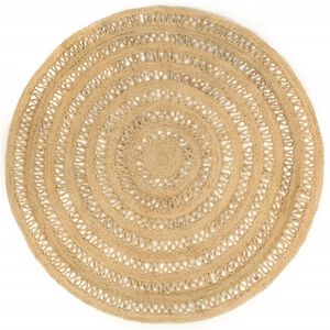 vidaXL Handmade Rug Braided Jute 210 cm