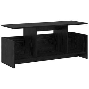 vidaXL TV Stand Black Oak 102 x 35 x 45 cm Engineered Wood