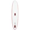 vidaXL Inflatable Stand Up Paddleboard with Sail Set Red and White