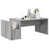 vidaXL Coffee Table Grey Sonoma 90 x 45 x 35 cm Engineered Wood