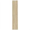 vidaXL Bookcase Sonoma Oak 100x36x189 cm Engineered Wood