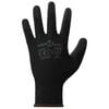 vidaXL Work Gloves 24 pcs Black 8 / M Polyester