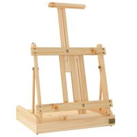 vidaXL Table Easel with Drawer 41.5x37x12 cm Solid Wood Pine