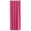 vidaXL Blackout Curtains with Rings 2 pcs Bright Pink 225 x 140 cm