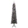 vidaXL Artificial Christmas Tree with 300 LEDs with Stand Green 210 cm