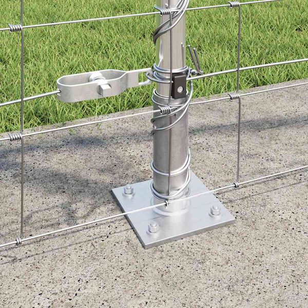 vidaXL Fence Post Galvanized 50 x 1.2 m Steel