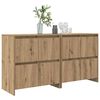 vidaXL Sideboards 2 pcs Artisan oak 70 x 41 x 75 cm Engineered wood