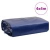 vidaXL Tarpaulin Blue 4x4 m 650 g/m&sup2;