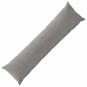 vidaXL Cushion Cover HEERLEN Light Grey 40 x 145 cm Corduroy