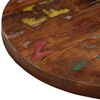 vidaXL Table Top &Oslash; 50x2.5 cm Round Solid Wood Reclaimed