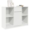 vidaXL Sideboard with Drawer White 101x35x76 cm Engineered Wood