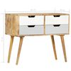 vidaXL Sideboard 85x40x71 cm Solid Mango Wood