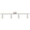vidaXL Ceiling Spotlight Brushed Nickel 70 x 9 x 12.5 cm Steel