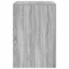 vidaXL Wash Machine Cabinet with Storage Grey Sonoma 87 x 60 x 69 cm