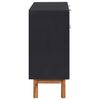 vidaXL Sideboard 90x33.5x75 cm Solid Acacia Wood and MDF