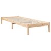 vidaXL Extra Long Bed Frame without Mattress 80x220 cm Solid Wood Pine