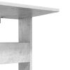 vidaXL Side Table Concrete Grey 40 x 35 x 60.5 cm Engineered Wood
