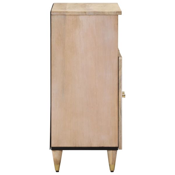 vidaXL Side Cabinet 60x33x75 cm Solid Wood Mango