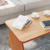 vidaXL Coffee Table Wax Brown 80 x 50 x 31 cm Solid pine wood