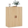 vidaXL Wall Mounted Cabinet Sonoma Oak 69.5x34x90 cm