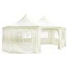 vidaXL Garden Tent Cover Cream 6 x 4.5 x 3 m Fabric