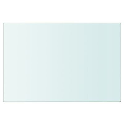 vidaXL Shelf Panel Glass Clear 20x30 cm