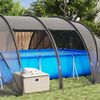 vidaXL Pool Tent Dome Transparent 640 x 432 x 205 cm