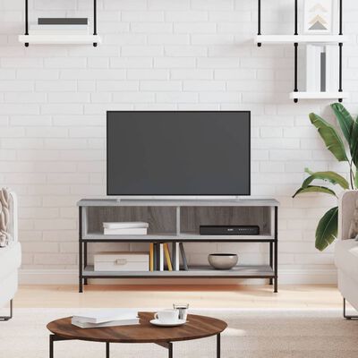 vidaXL TV Cabinet Grey Sonoma 100x35x45 cm Engineered Wood